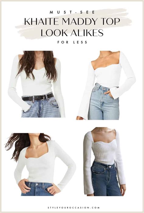 khaite maddy top dupe amazon